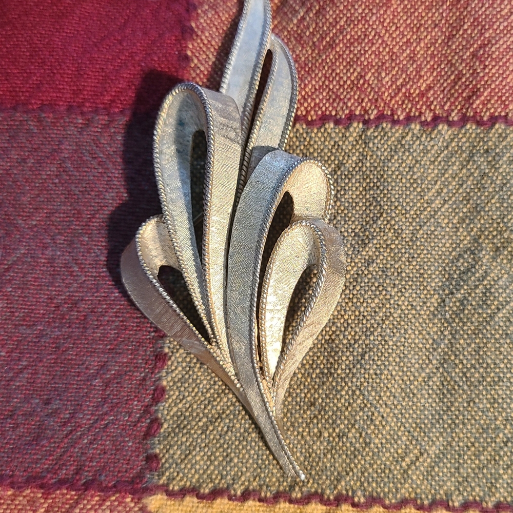 Elegant Silver Brooch